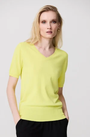 Suéter básico amarillo