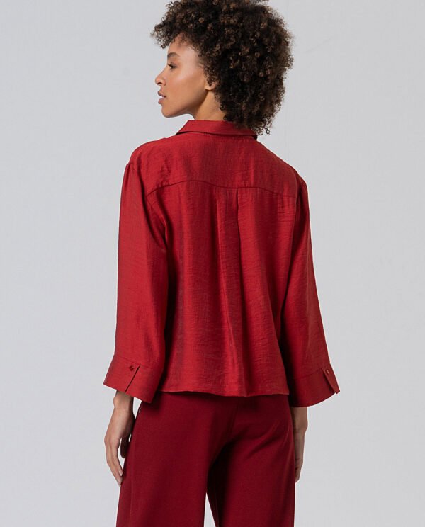 Camisa teja ancha. - Imagen 3