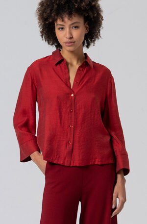 Camisa teja ancha.