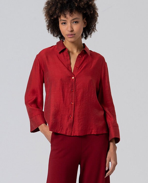 Camisa teja ancha.