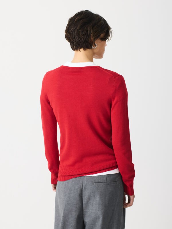 Jersey pico granate - Imagen 2