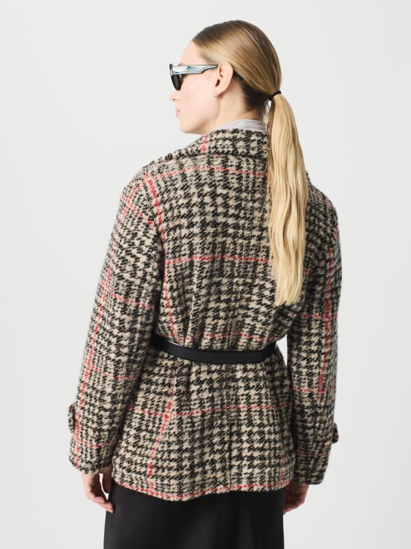 Chaqueta cruzada cuadros. - Imagen 2