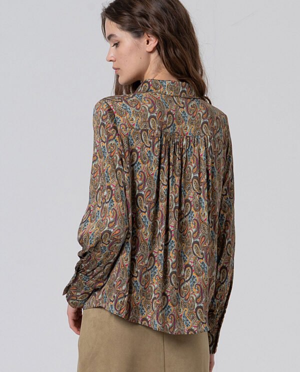 Camisa estampada cachemir. - Imagen 3
