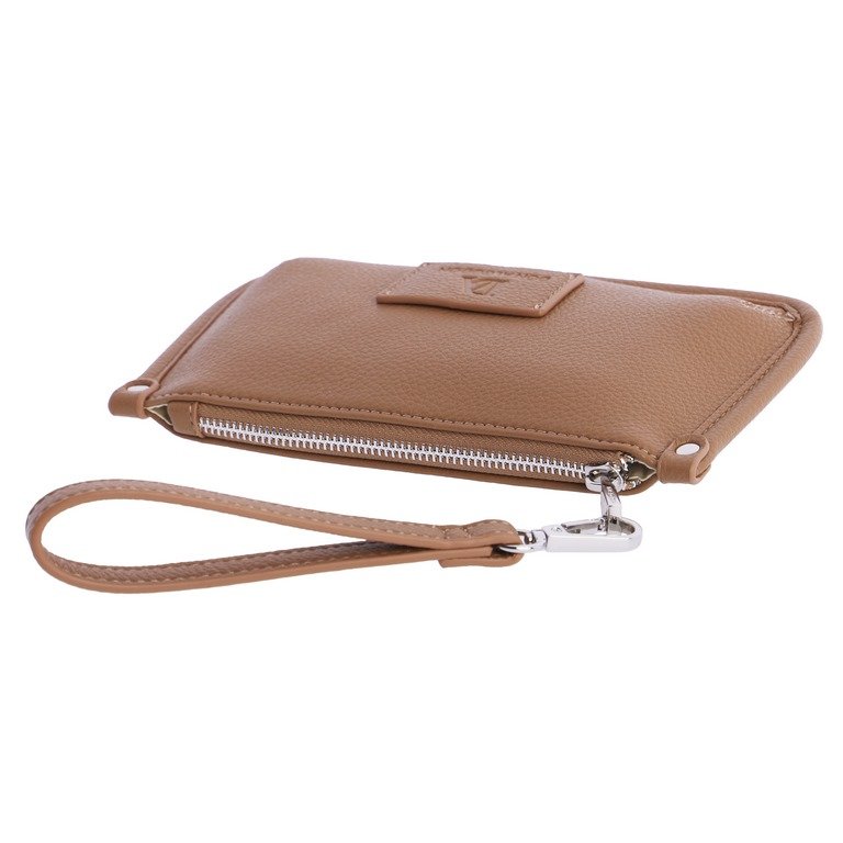 Bolso de mano tostado. - Imagen 3