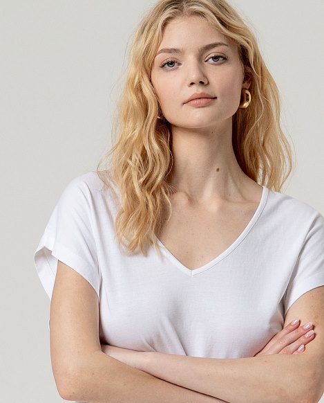 Camiseta manga corta blanca - Imagen 4