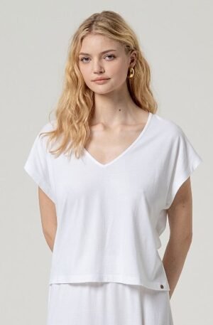 Camiseta manga corta blanca