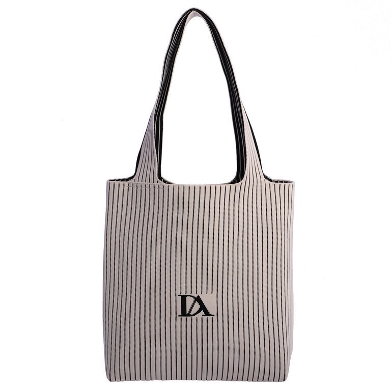 Bolso rayas shopper. - Imagen 2