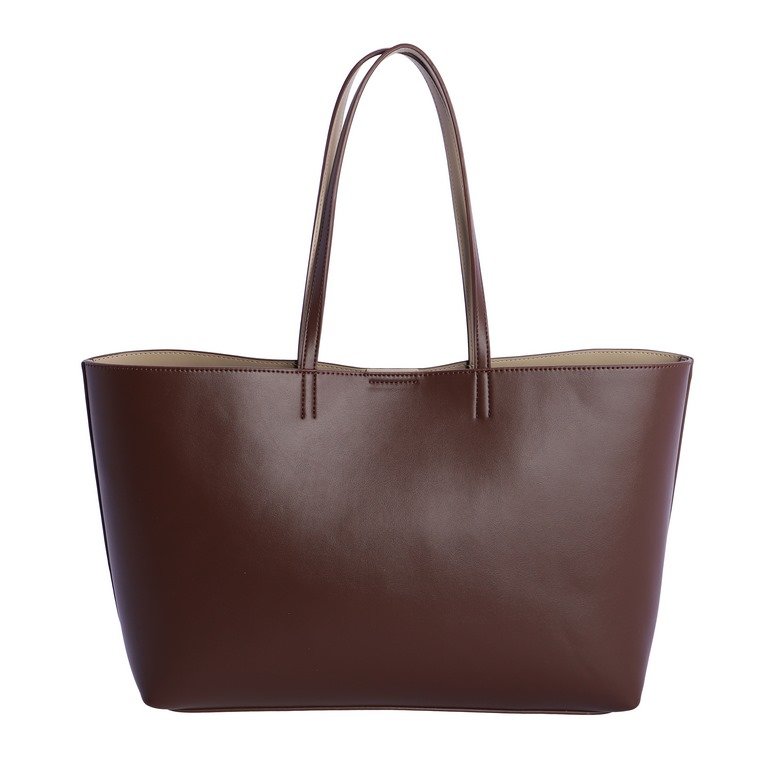 Bolso de hombro Cala chocolate. - Imagen 4